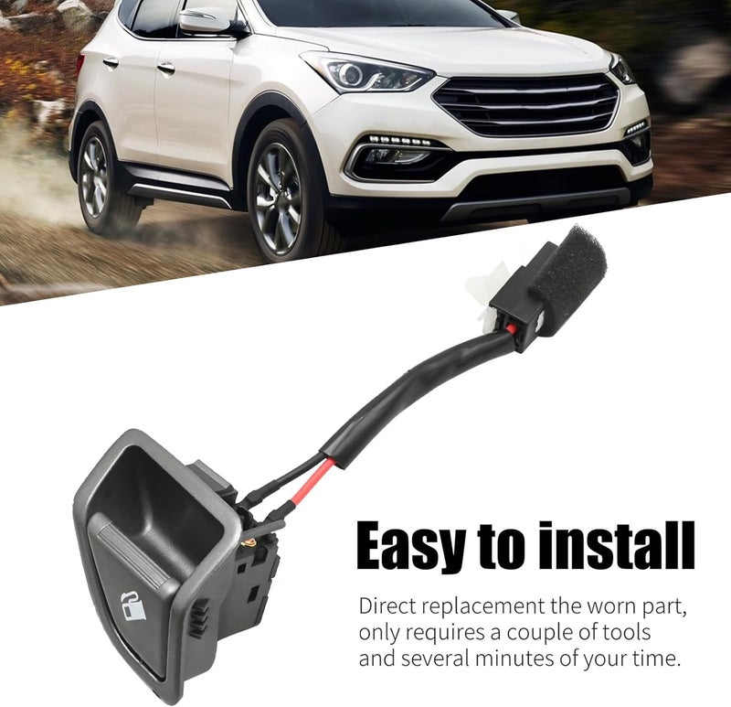 MDEOOSKY 93555-2W000 Gas Fuel Door Release Switch Button, Replacement for Hyundai Santa Fe Sport 2017-2018, Replacement for Hyunda Santa Fe 2017 2018 2019, Replaces 93555-2W3000RJ5 - Image 5